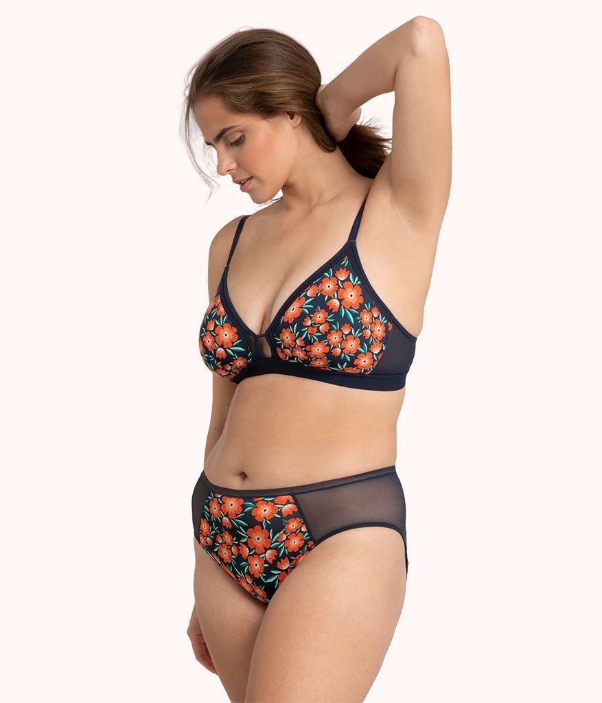 The Busty Bralette | Poppy Floral