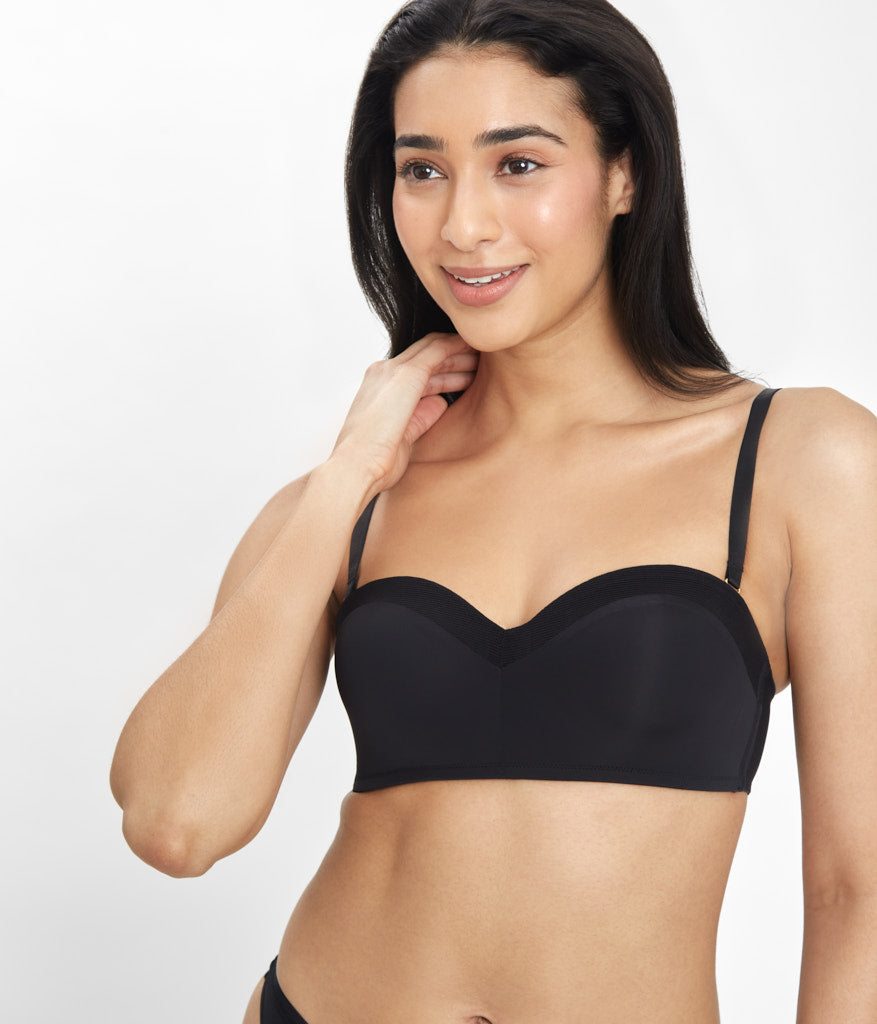 The No-Wire Strapless | Jet Black
