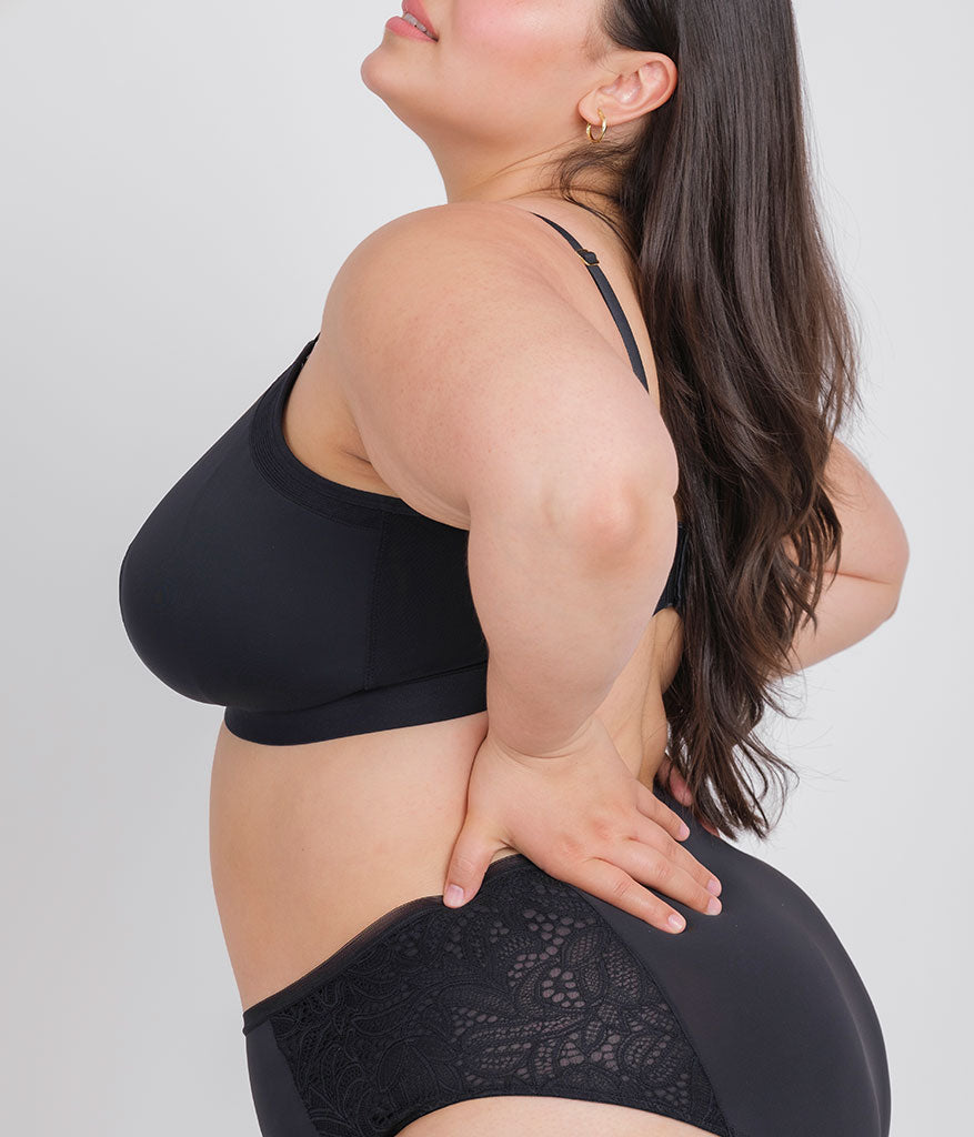 The Busty Bralette | Jet Black