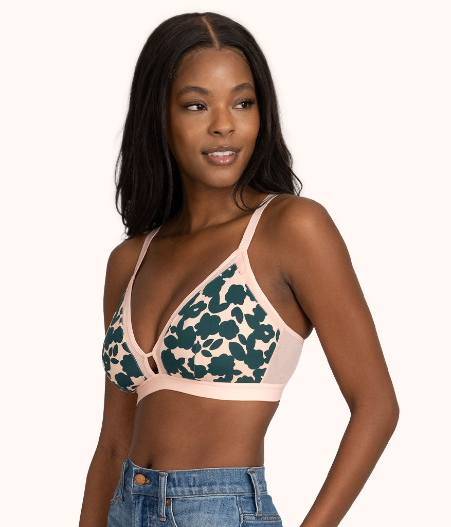The Busty Bralette | Retro Blooms