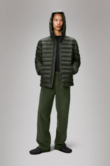 Rains Lohja Puffer Jacket Green Jacket