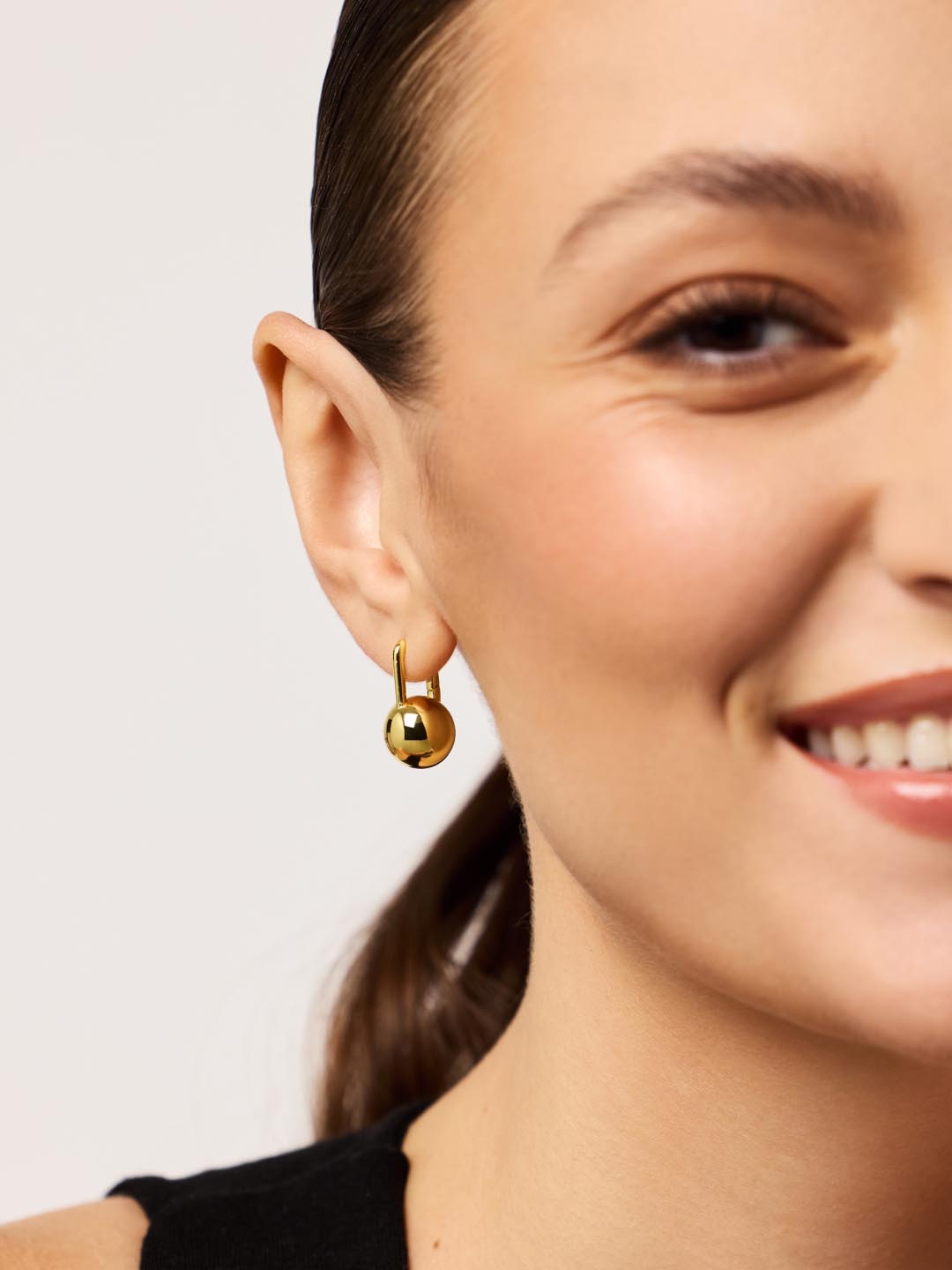 Statement Earrings - Perry | 14K Gold on Brass