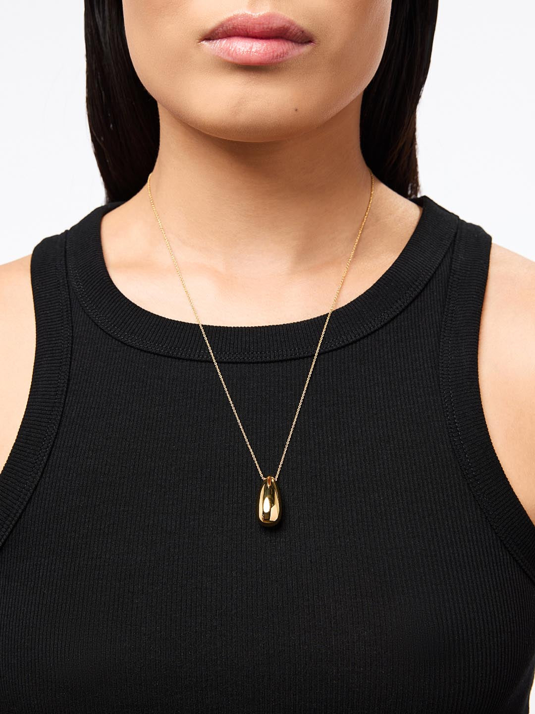 Soren Pendant Necklace | 14K Gold on Brass