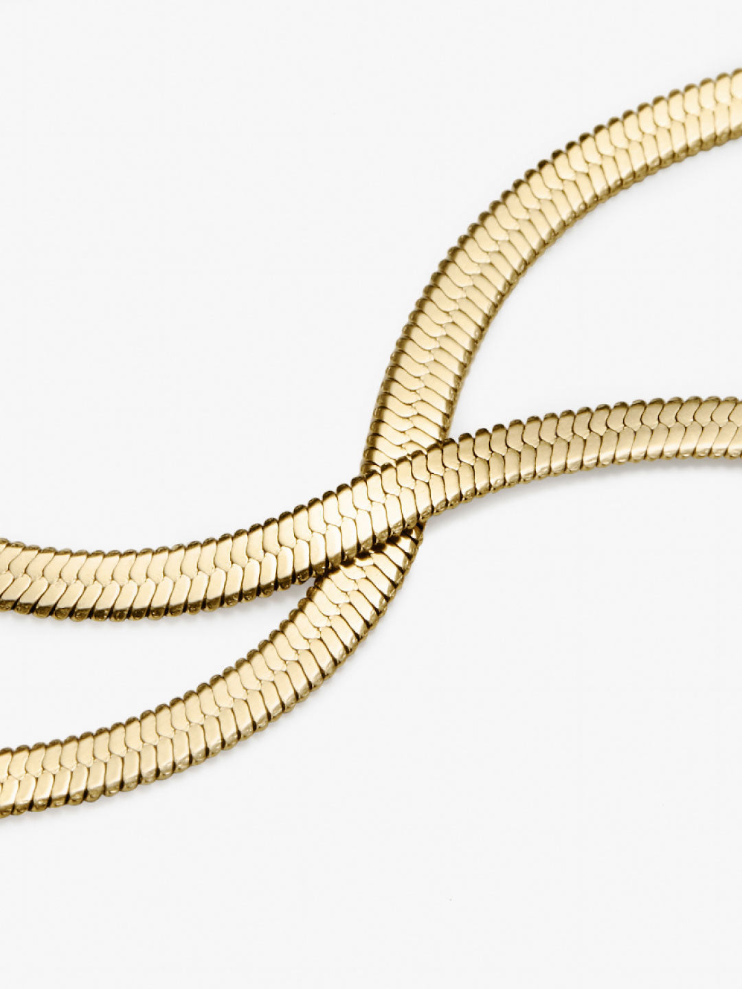 Ana Luisa Jewelry Necklaces Chain Necklace Herringbone Necklace Ina Gold