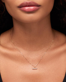 Solid Gold Diamond Fine Necklace Charms For Women Ana Luisa Diamond Toggle Charm