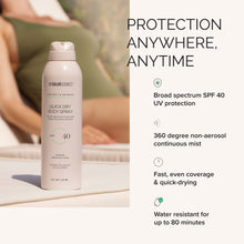 UVA Solar Sciences sunscreen spray bottle with product features