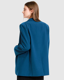 Women | Unchained Heart Blazer | Dark Teal