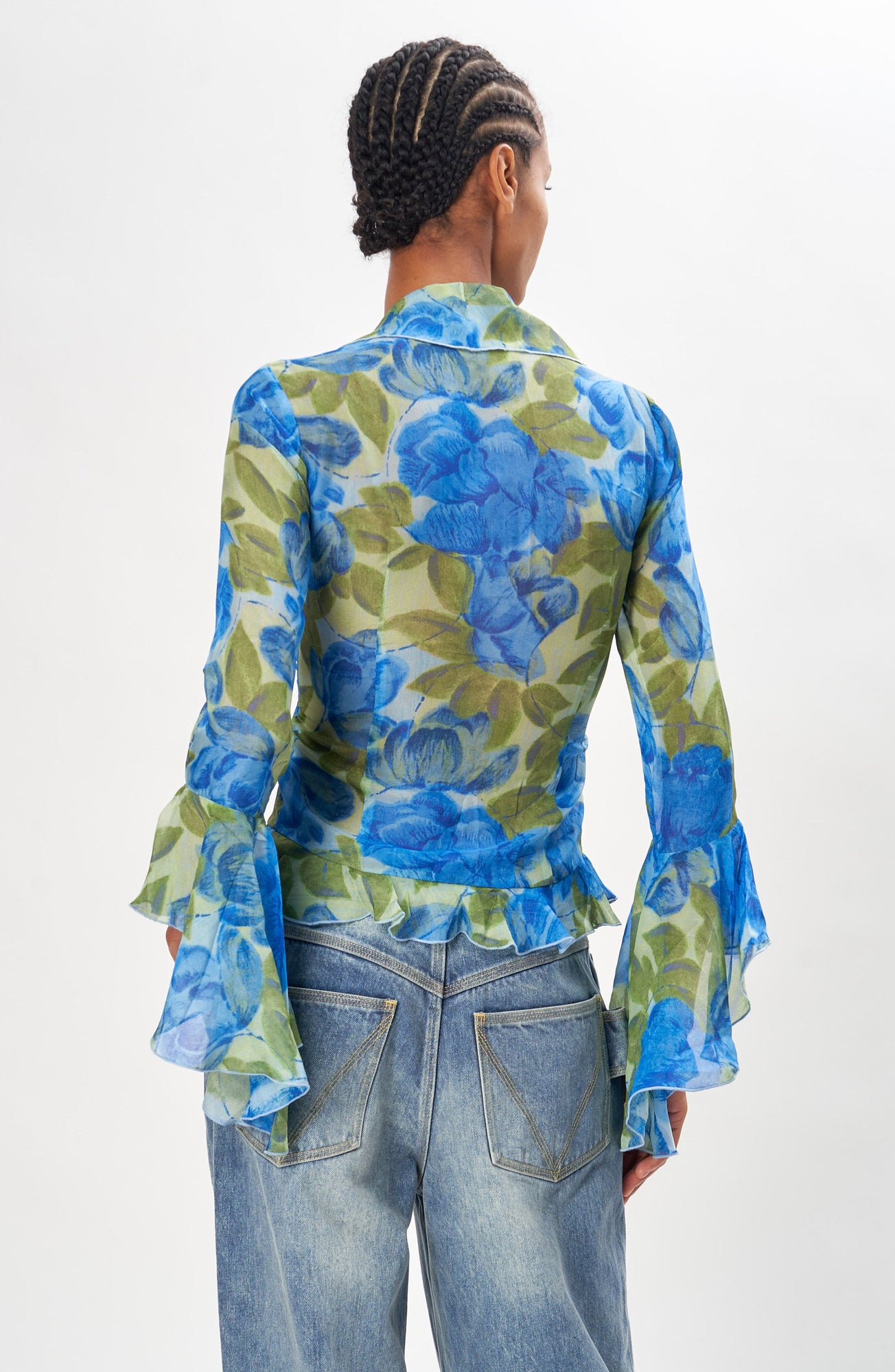 Alisha Top | Brushed Floral