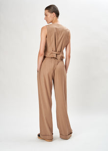Foxy Vest | Tan