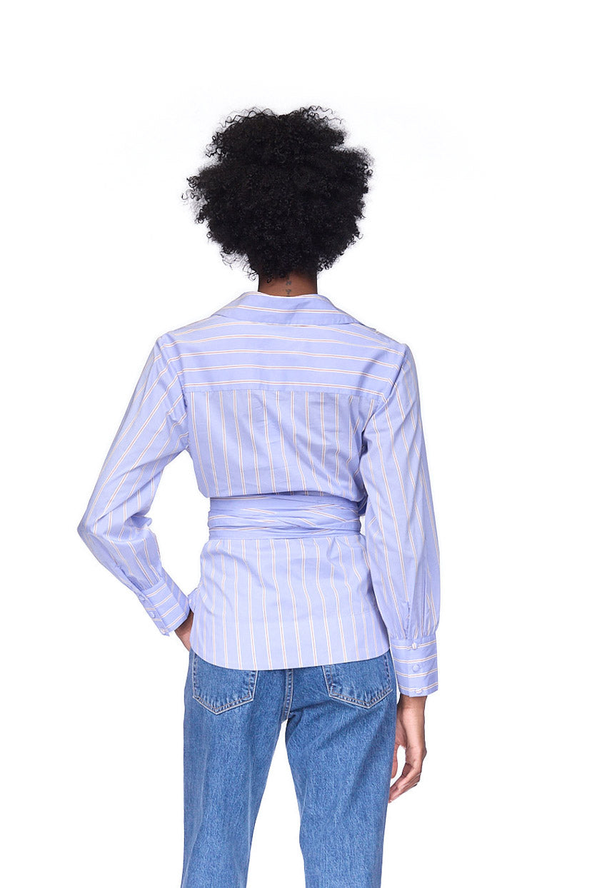 Leighton Top | Novelty Stripe