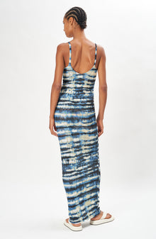 Rozio Dress | Tie Dye Blue