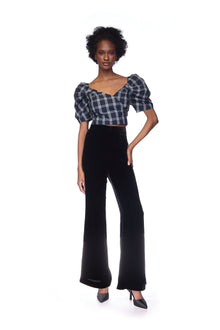 Sara Top | Plaid