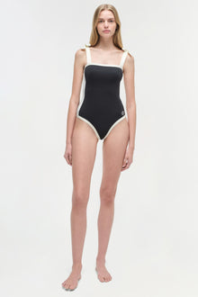 Womens | Piper Colorblocked One Piece | Black Multi