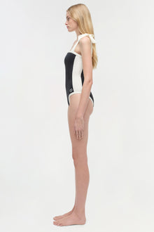 Womens | Piper Colorblocked One Piece | Black Multi