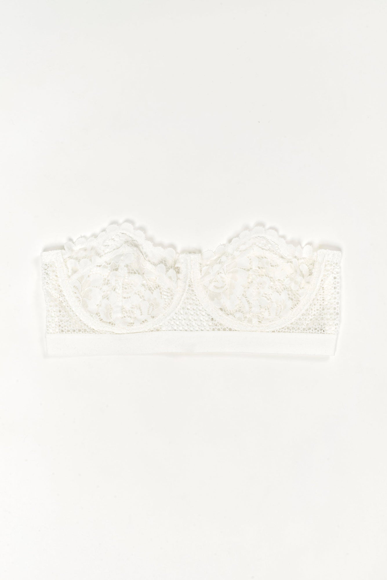 Petunia Strapless Underwire Bra | Ivory