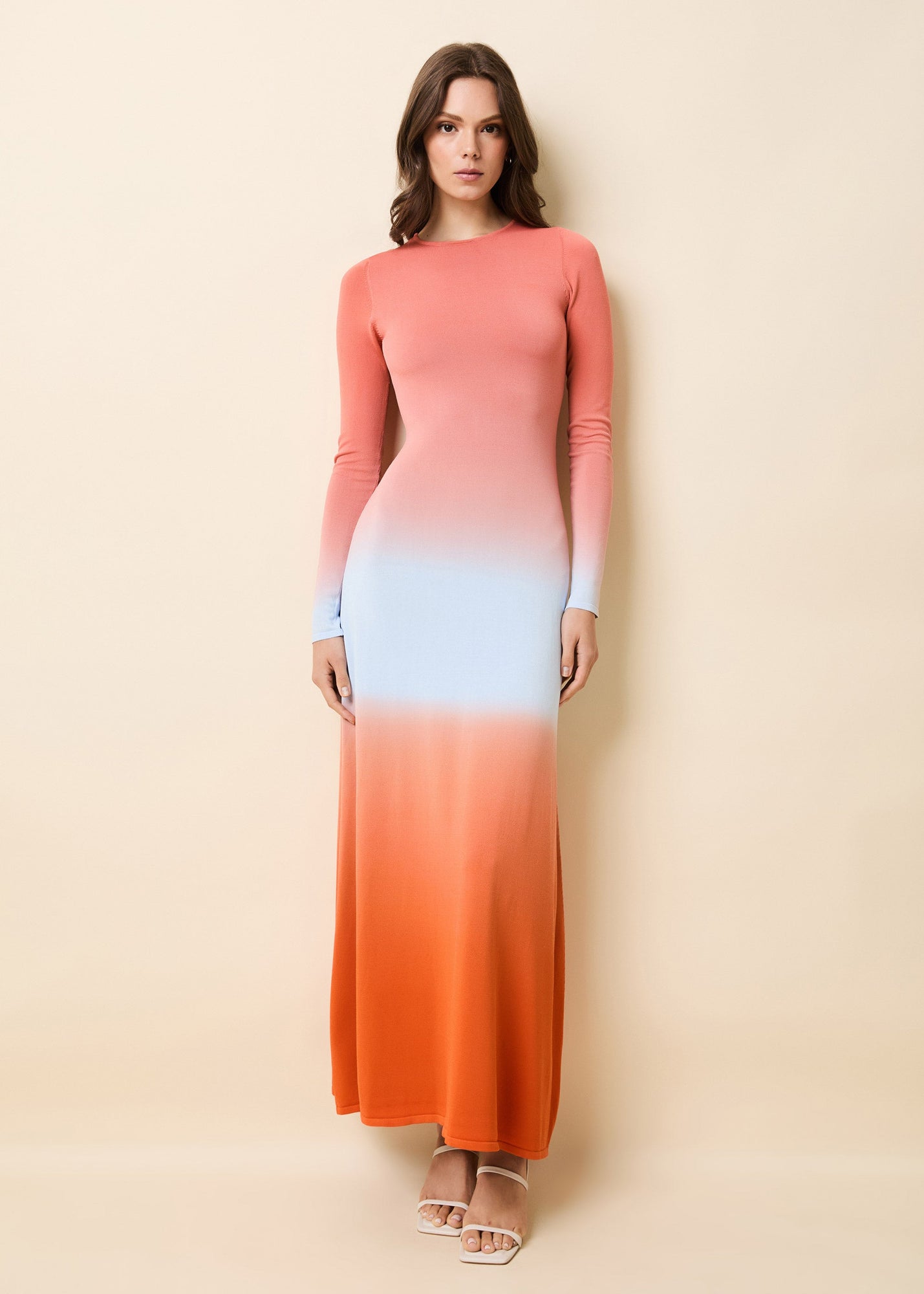 dora maxi dress Solid & Striped Dora Dress Ombre Peachy Keen S / Ombre Peachy Keen