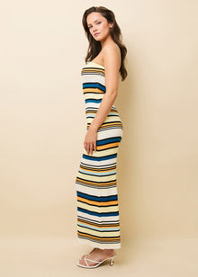 Caroline Dress Riviera Stripe - Solid & Striped