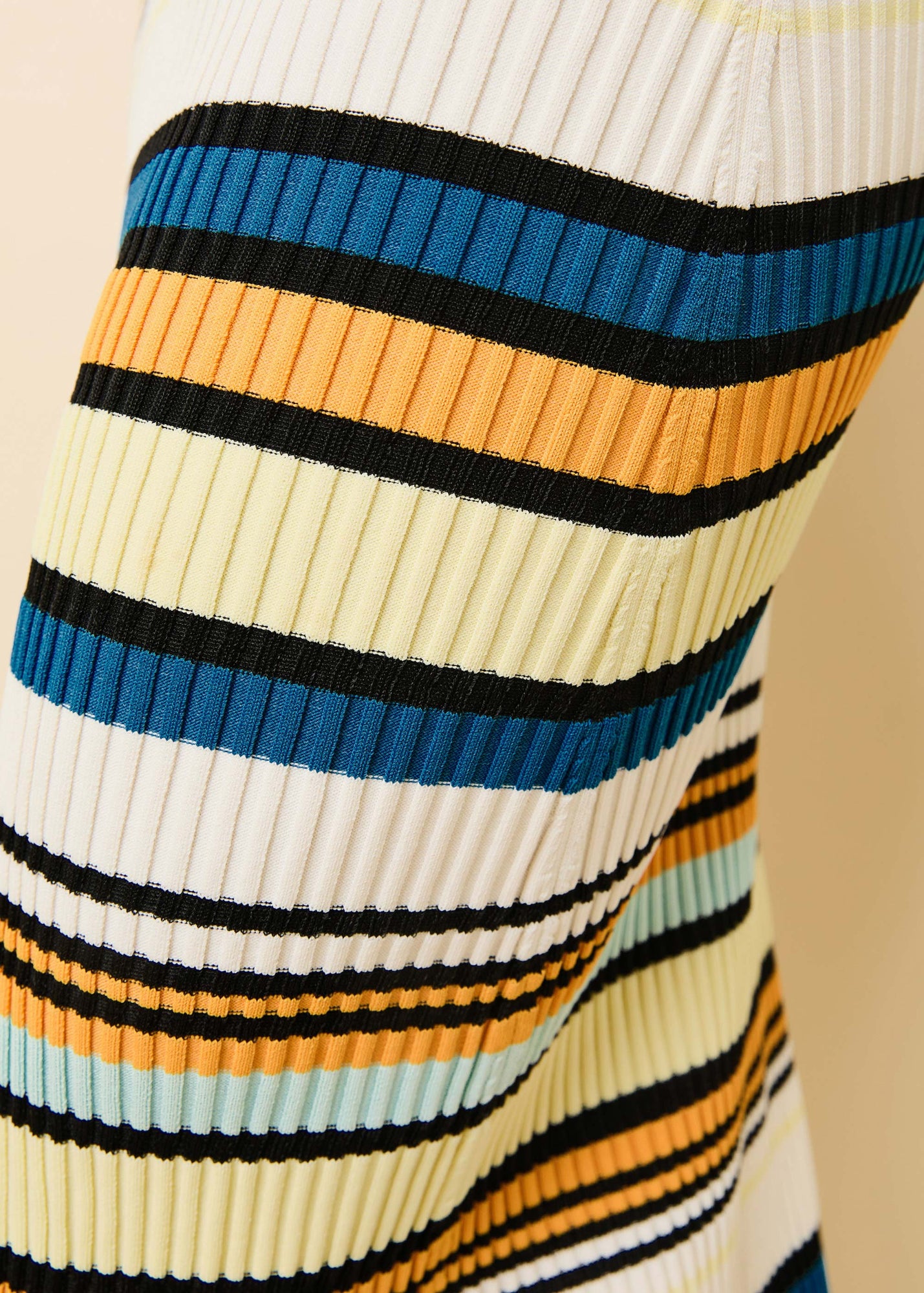 Women | Caroline Ribbed Dress | Riviera Stripe
