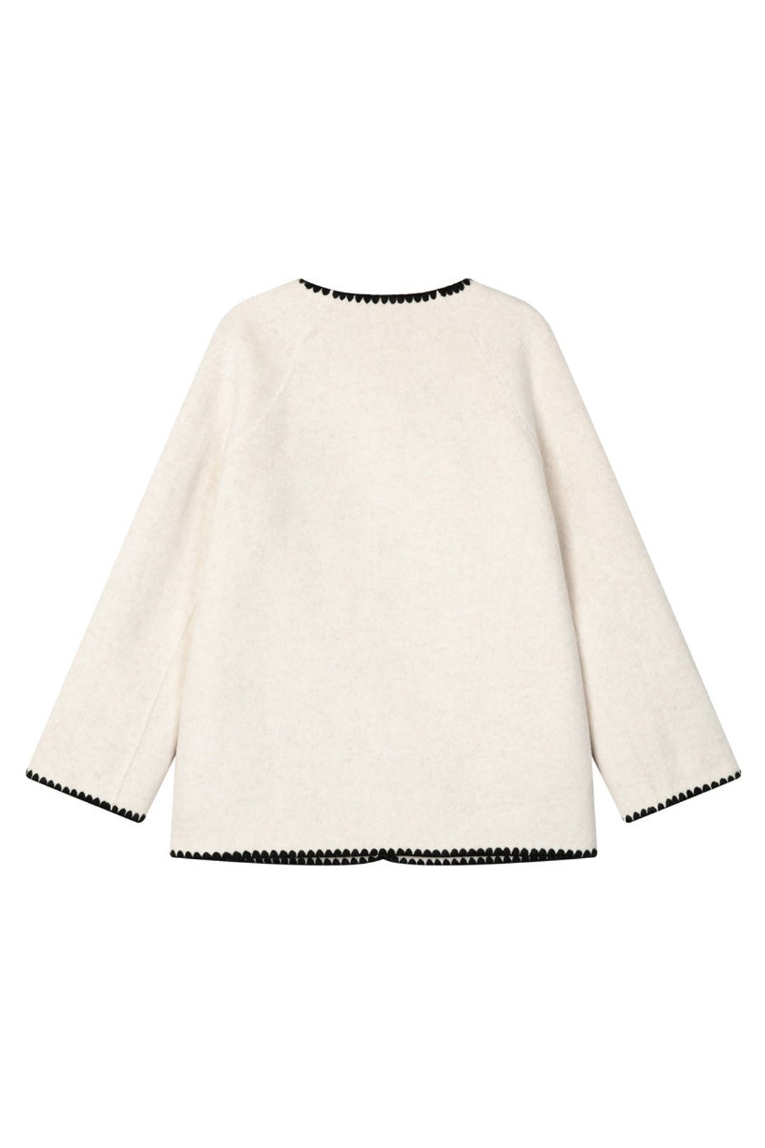 Lara Wool Jacket | Ivory