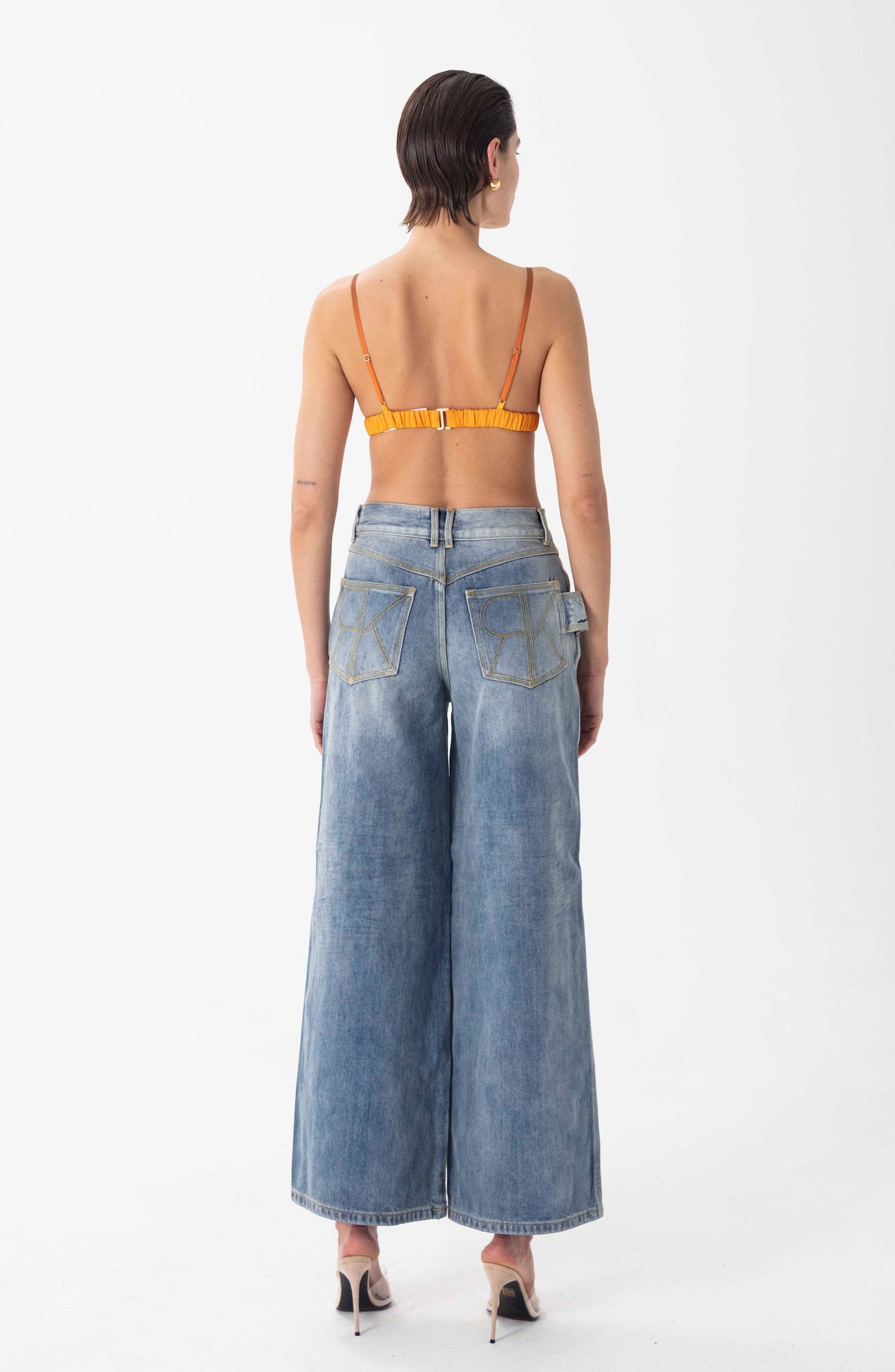 Kara Top | Ombre Orange Multi