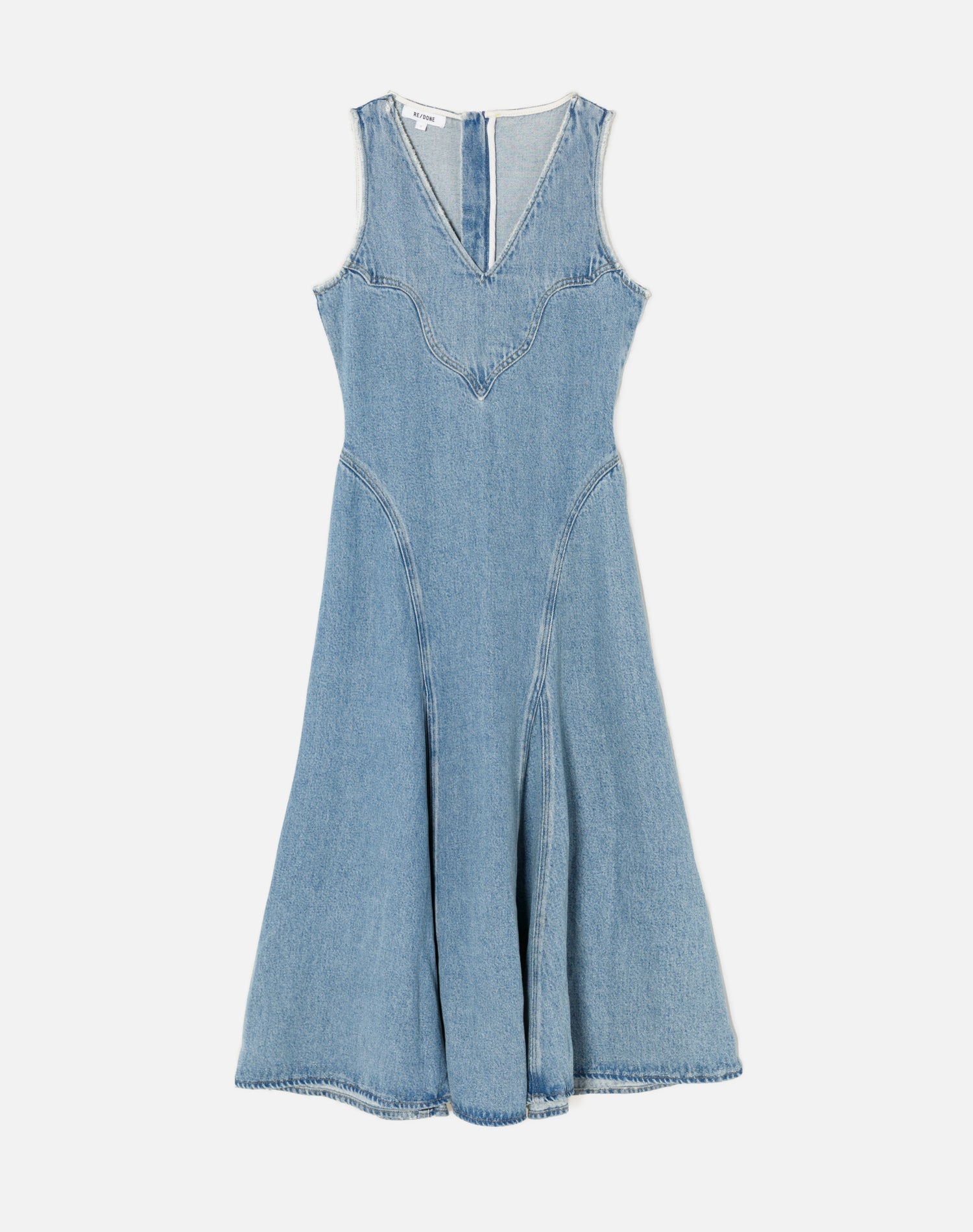 Western Denim Dress | Mojave