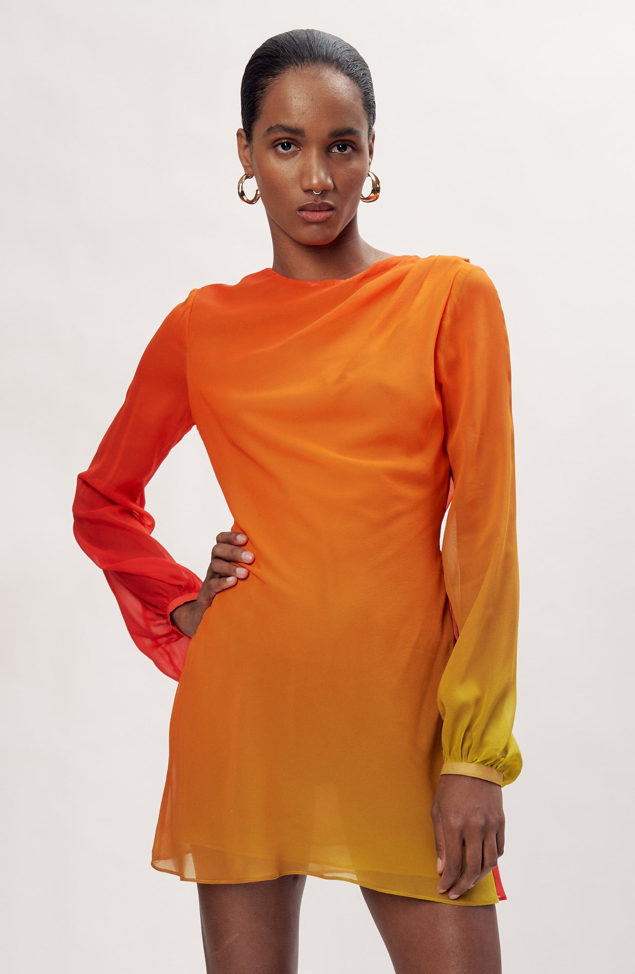 Timbra Dress - Fushcia Multi - Ronny Kobo