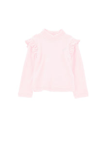 Girls | Viscose Turtleneck | Antique Pink