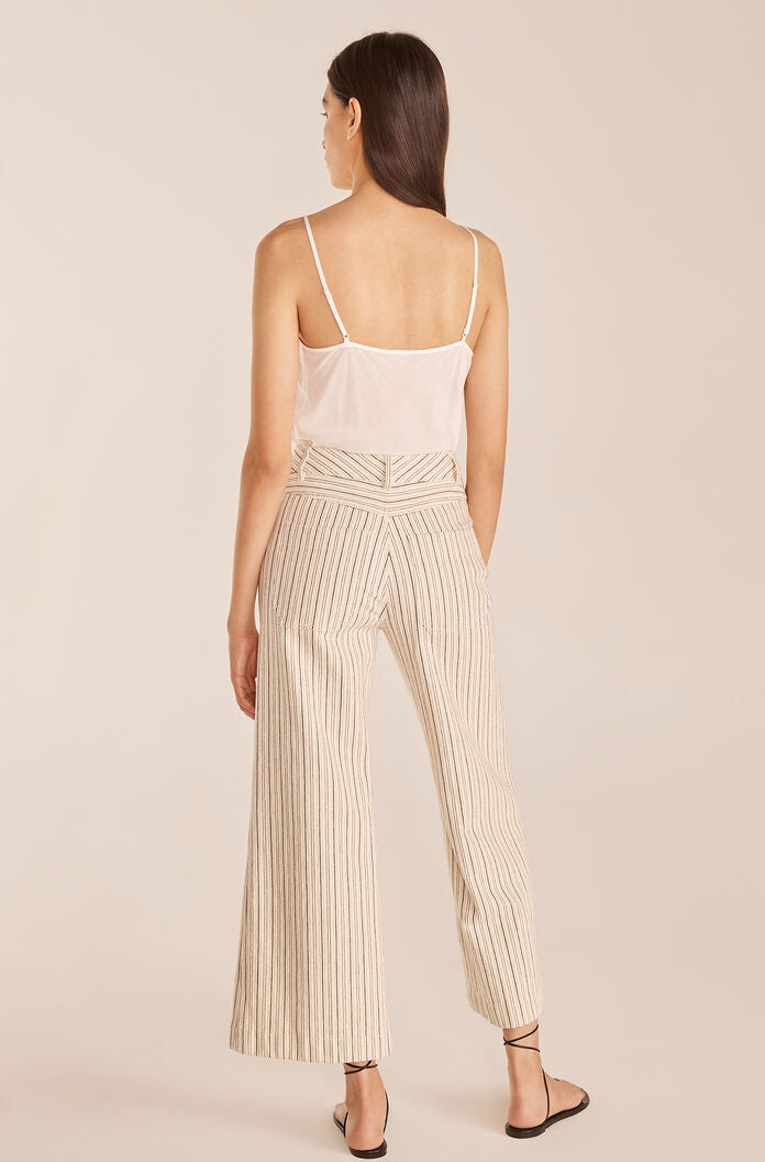 Striped Jean | Yarn Dye Stripe Ivory Combo