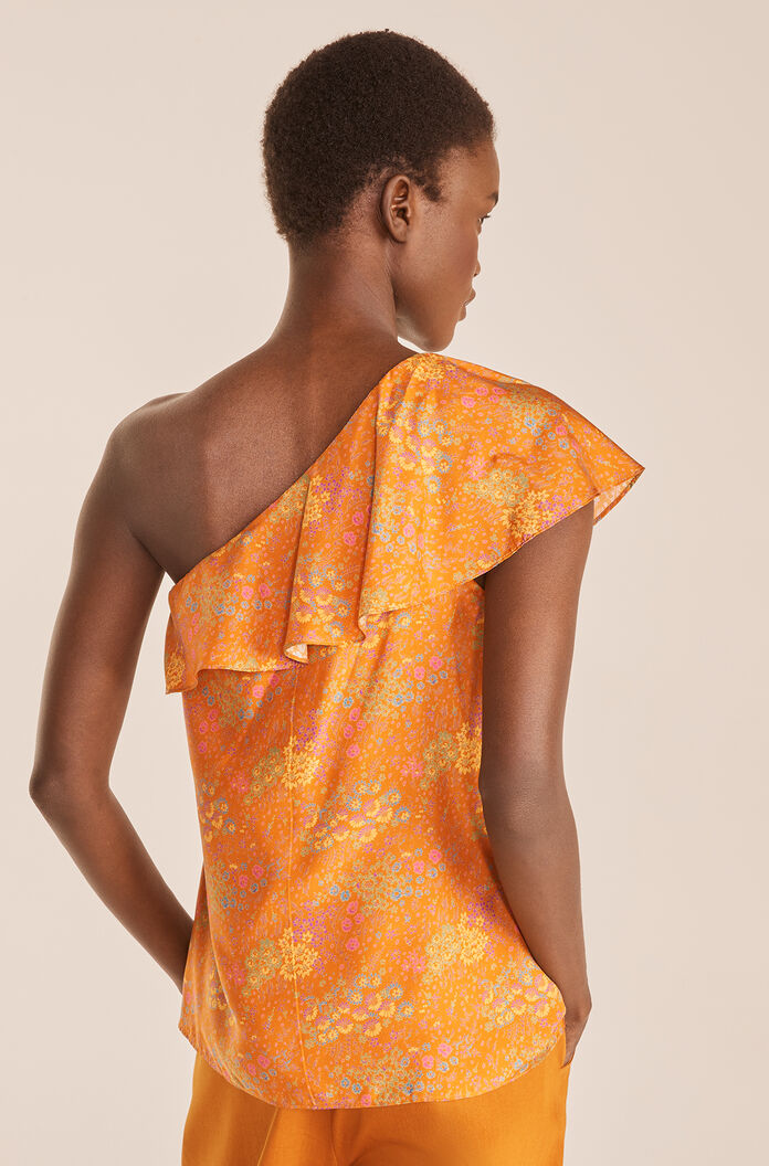 Isabelle Top | Isabelle Fleur Burnt Orange Combo