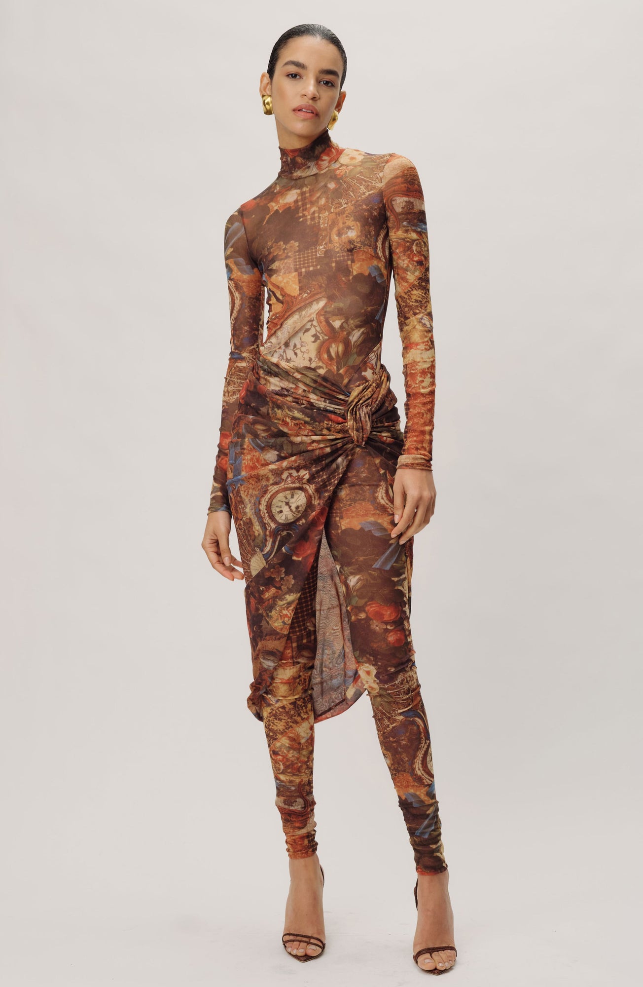Kayden Catsuit | Bronze Combo