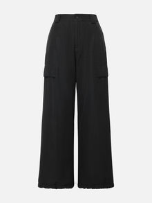 Lightweight Warm Fill Down Down Pants | Black
