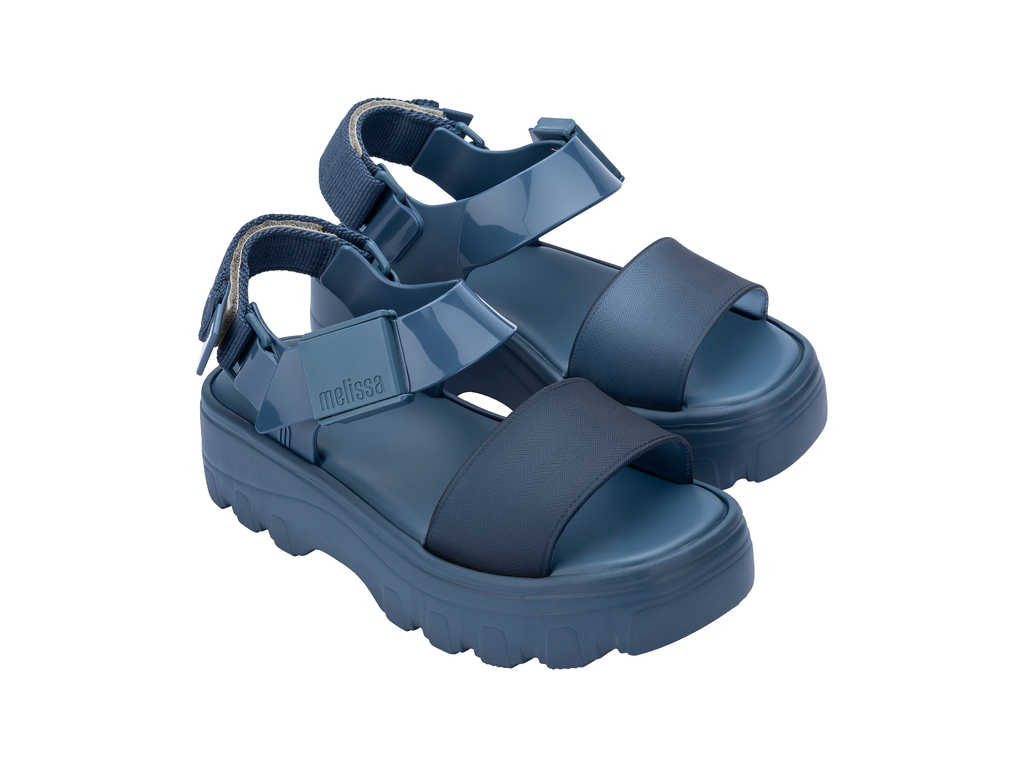 Melissa | Kick Off Platform | Blue/Blue