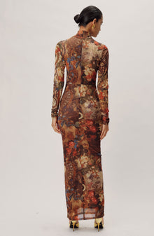 Micah Dress | Bronze Combo