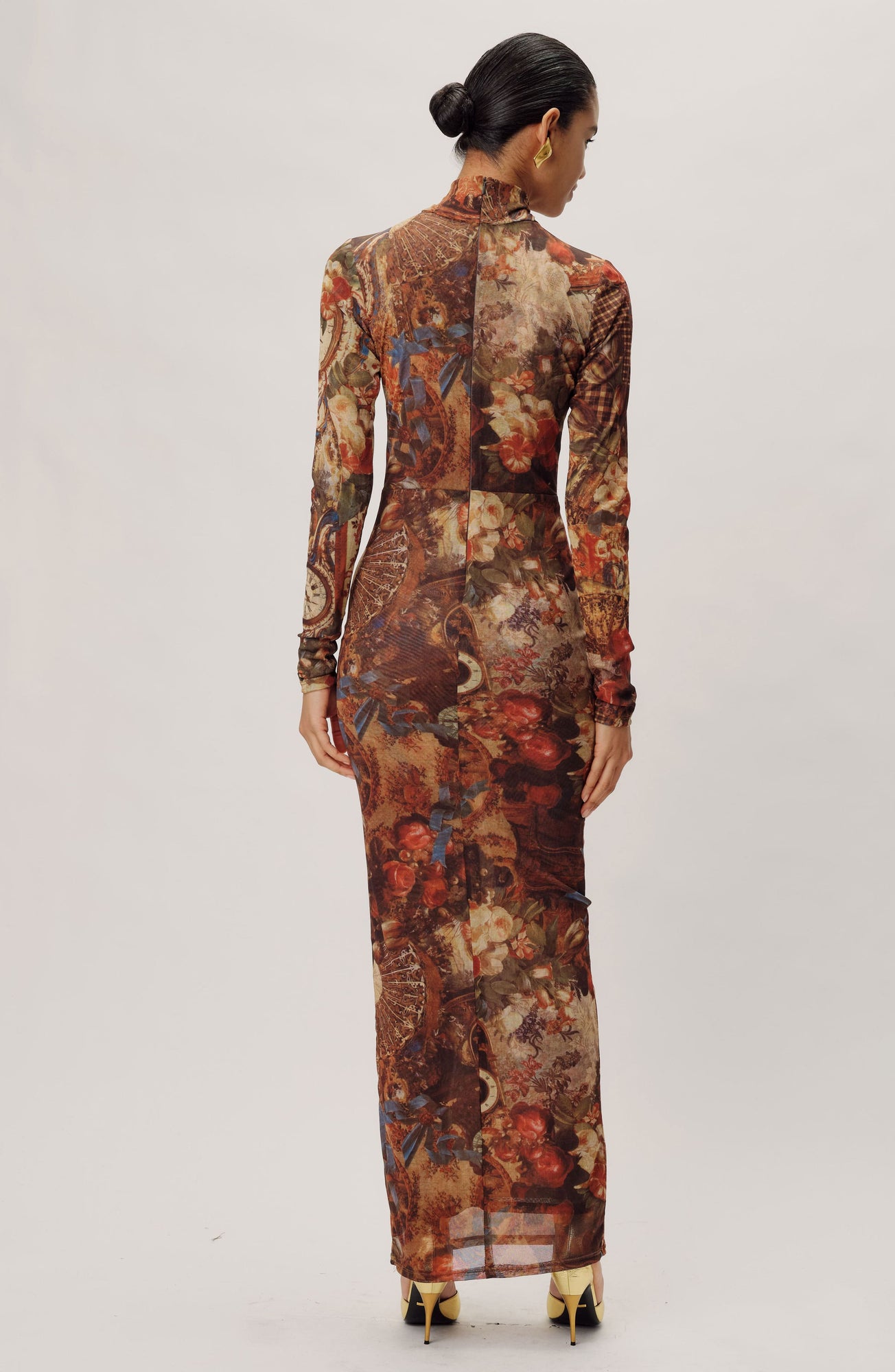 Micah Dress | Bronze Combo