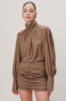 Yebba Dress - Toffee - Ronny Kobo