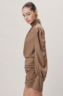 Yebba Dress - Toffee - Ronny Kobo