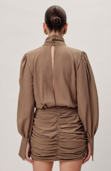 Yebba Dress - Toffee - Ronny Kobo