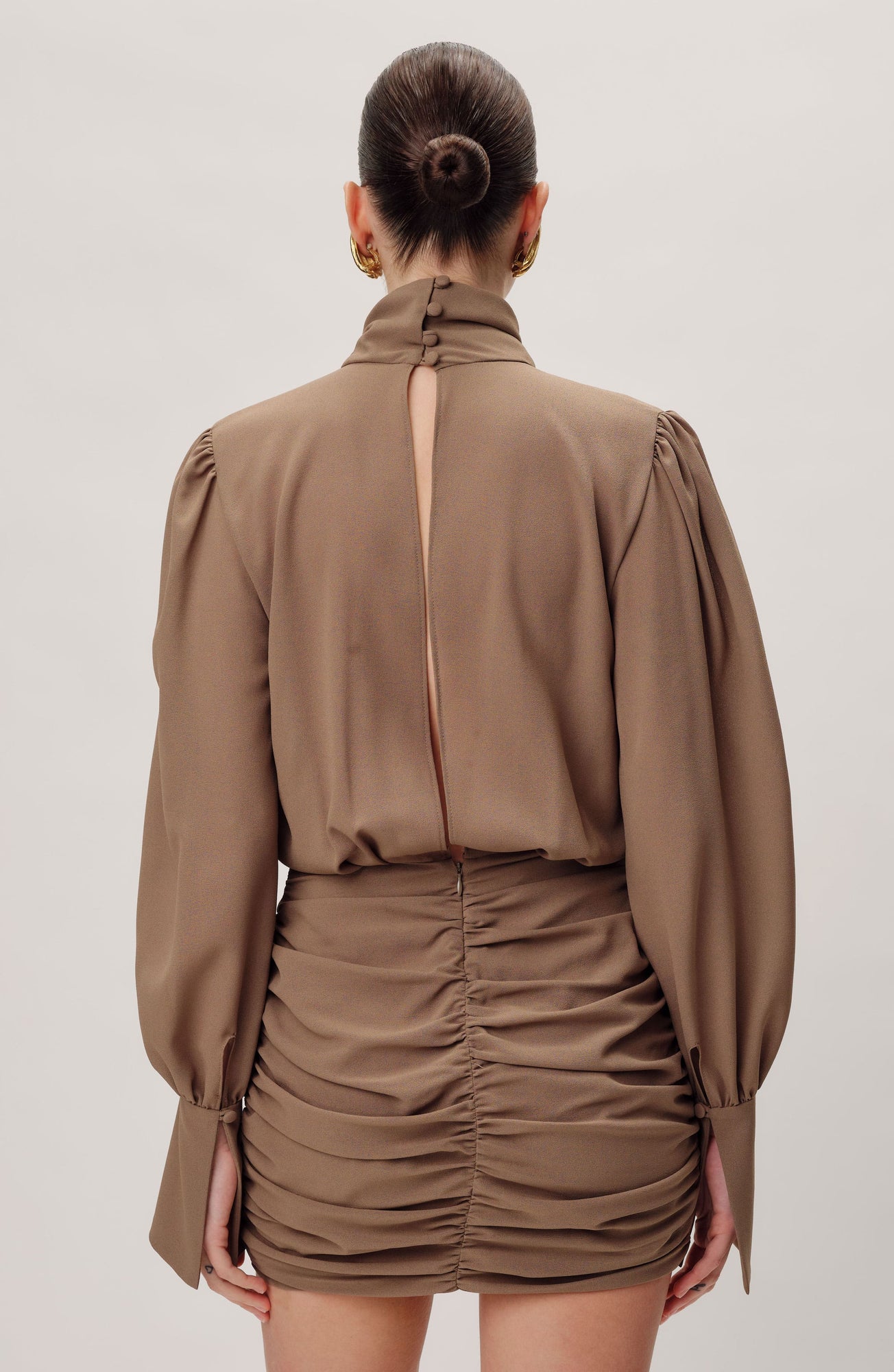 Yebba Dress - Toffee - Ronny Kobo