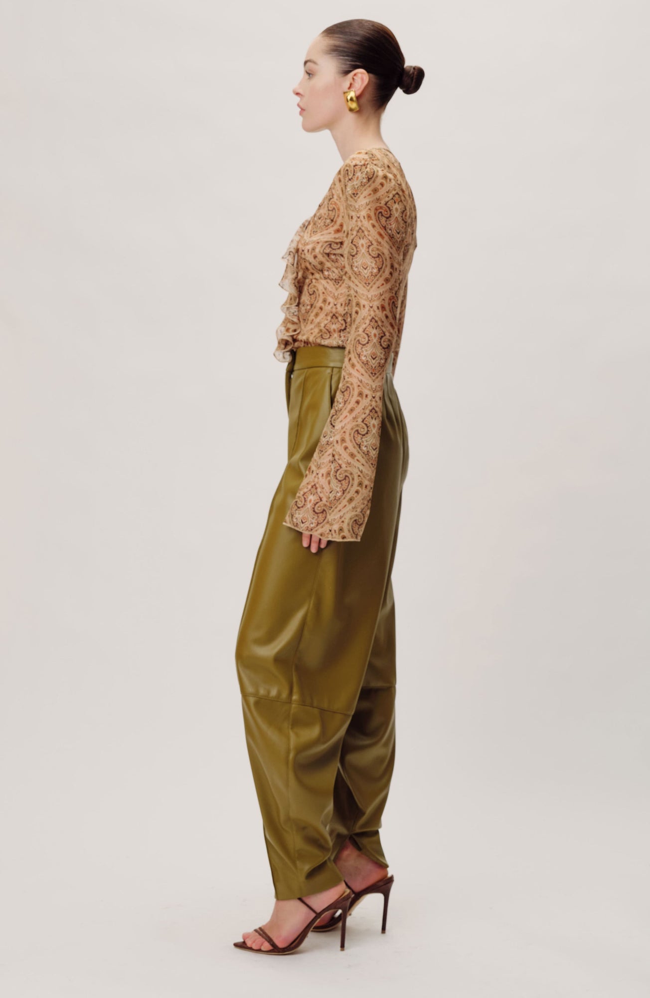 Klaire Top | Paisley Printed