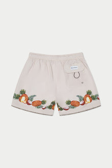 Piña Colada Swim Short | Tan