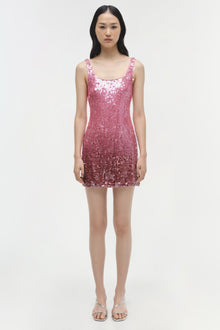 Womens | Alayna Sequin Mini Dress | Sorbet Sequin