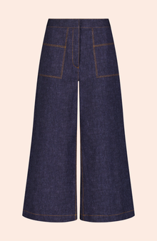 Stretch Denim Margo Pant | Midnight
