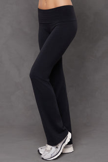 Women | Rolldown Bootleg Flare Pant | Charcoal/Jet