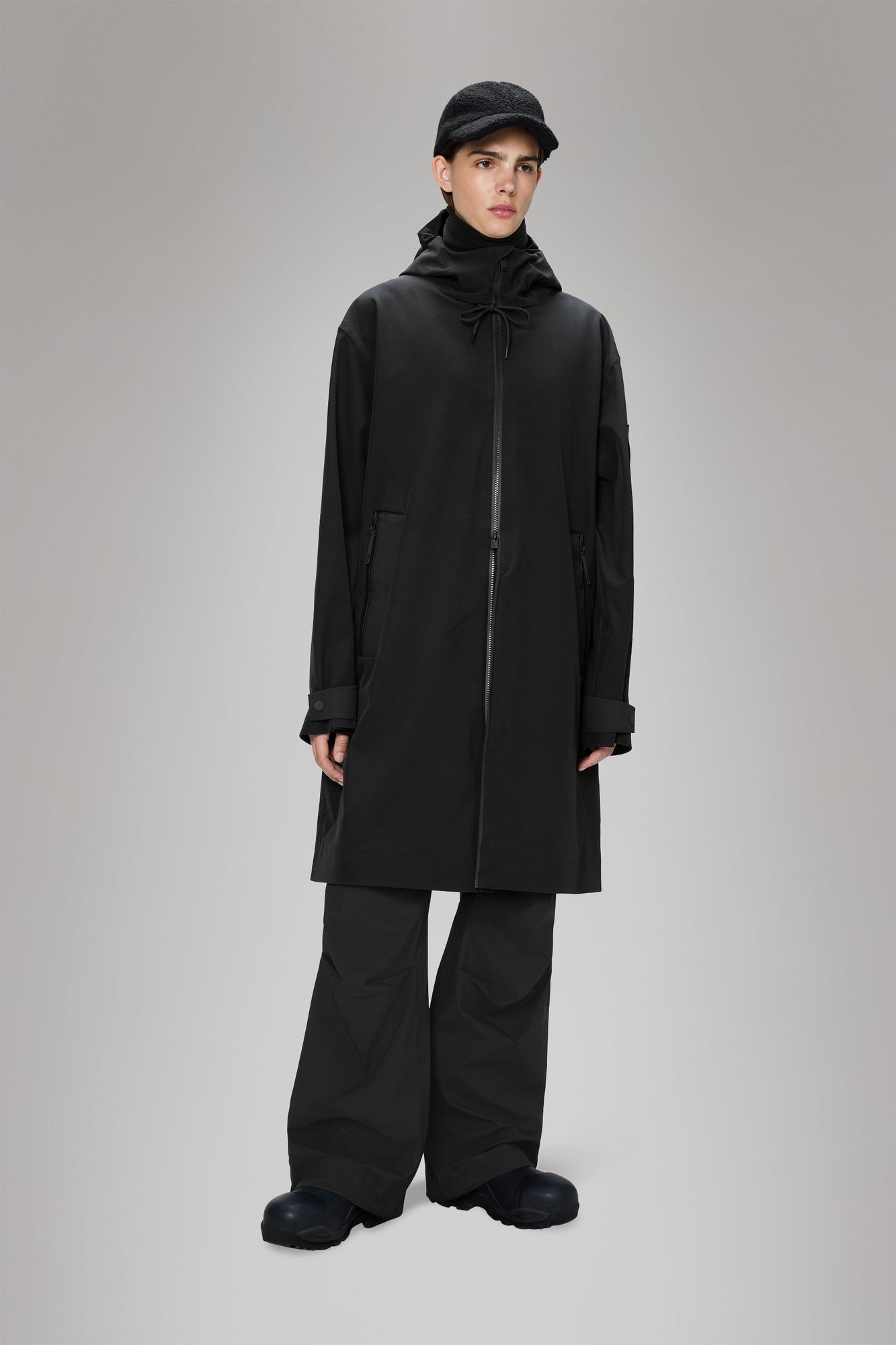 Rains | Unisex | Suva Vision Softshell Jacket | Black