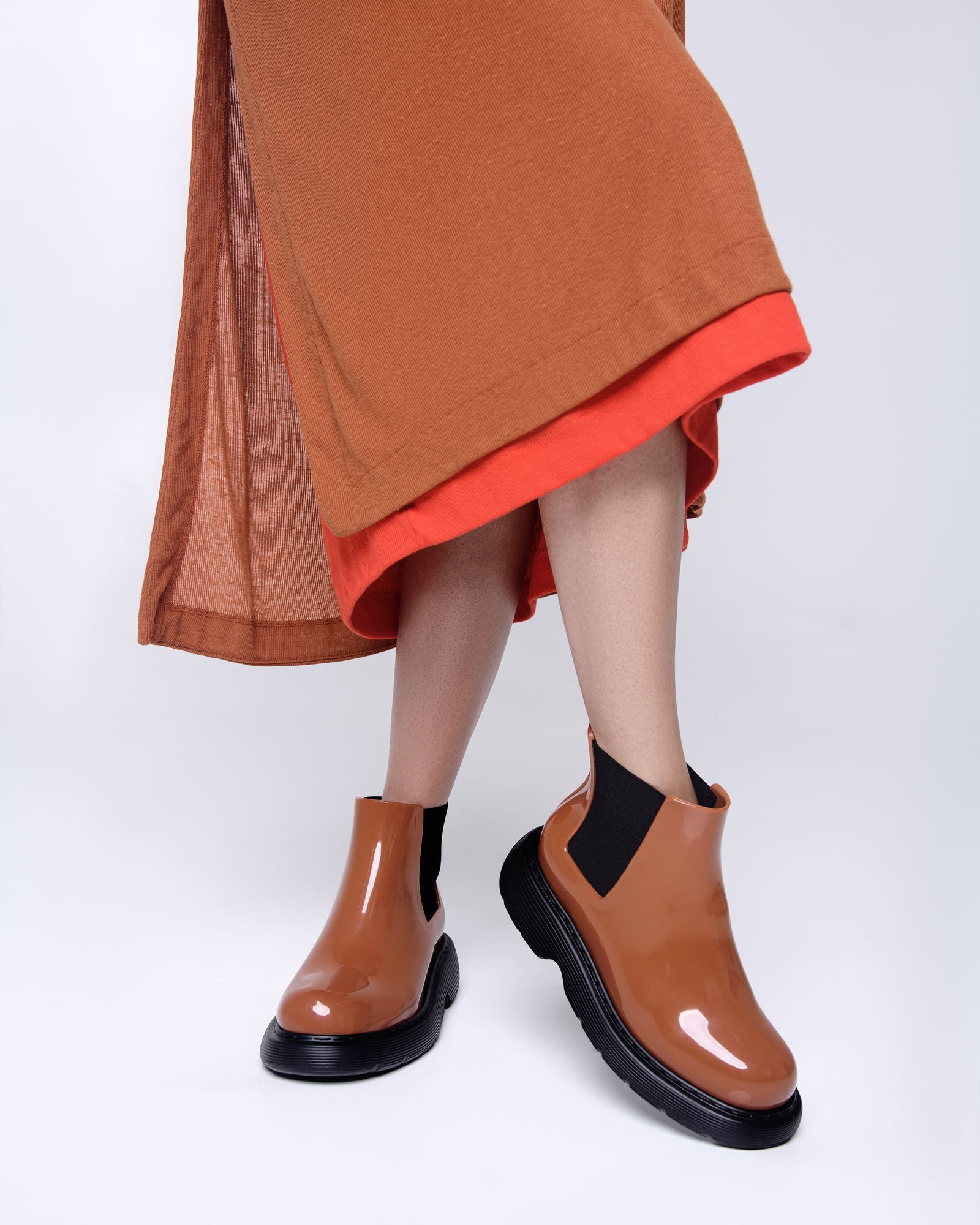 Step Boot | Brown/Black