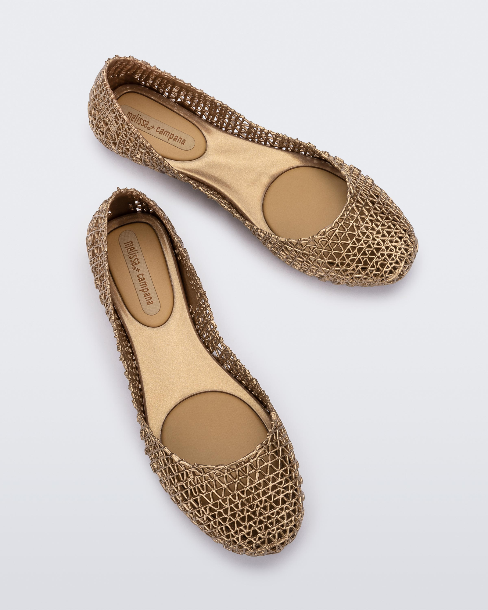 Campana Papel Ballerina | Metallic Gold
