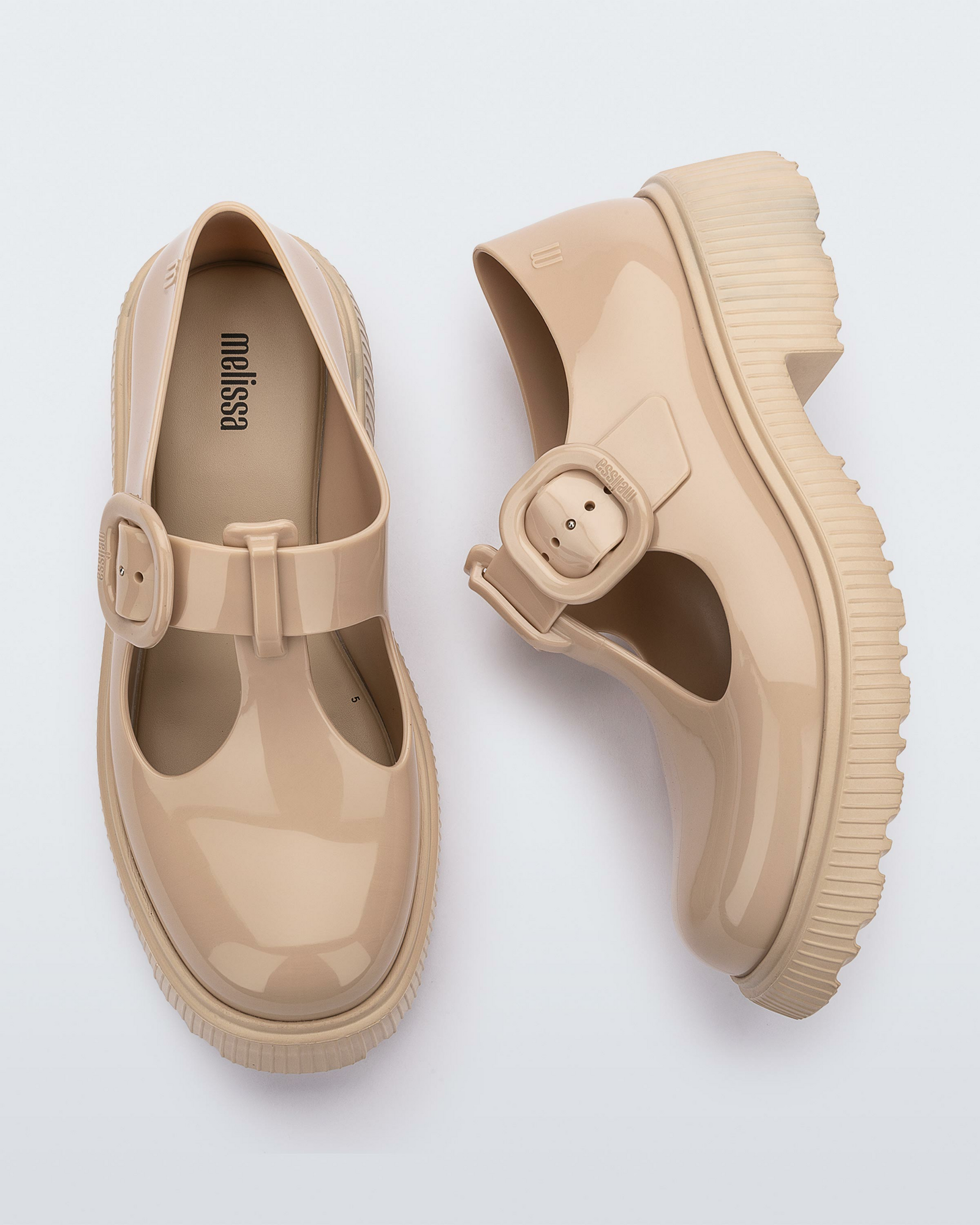 Melissa | Jackie Closed | Beige/Beige