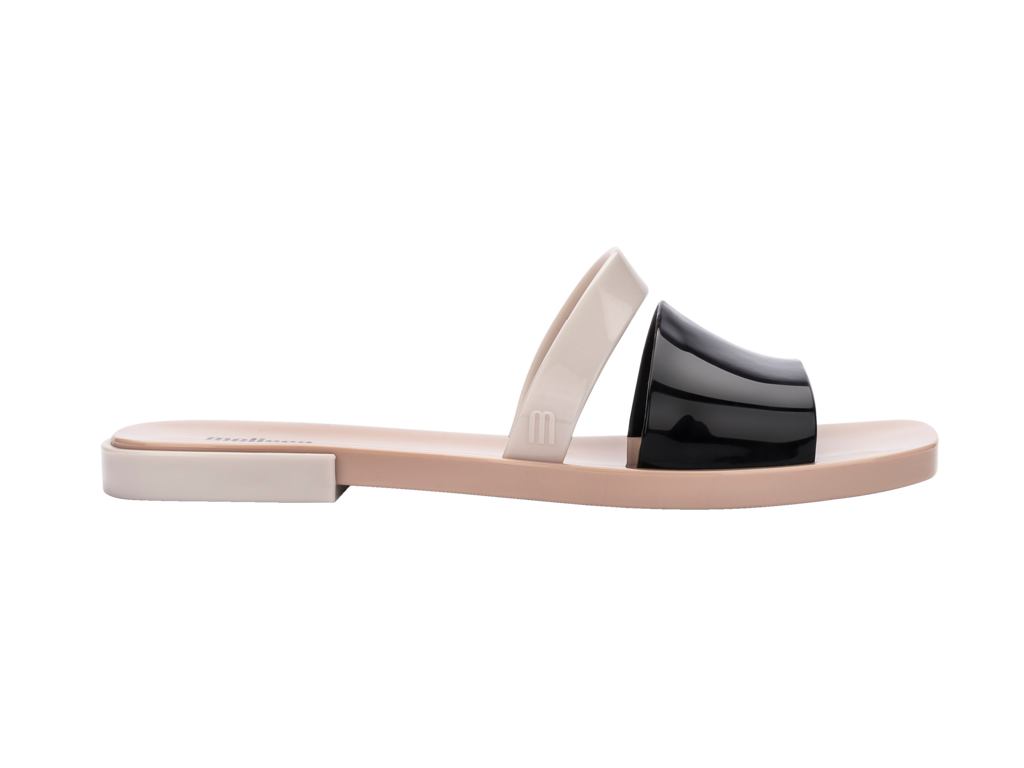 Womens | Ivy II Slide | Beige/Black