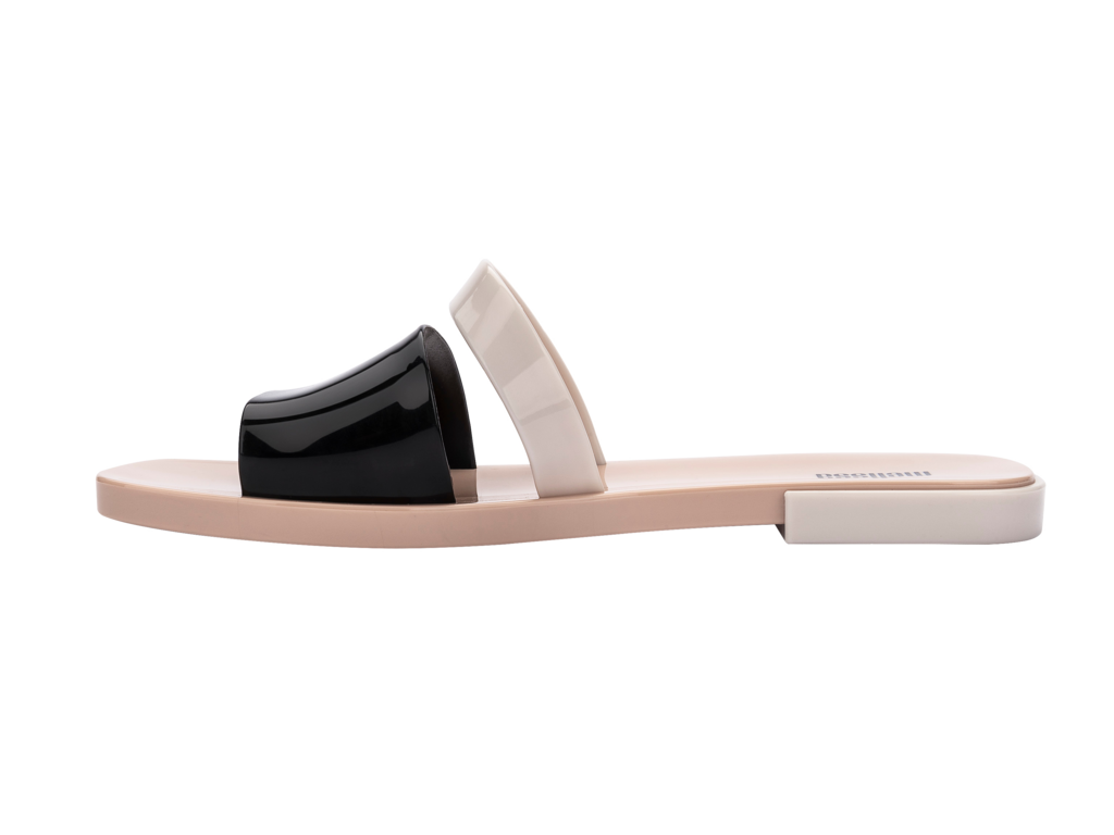 Womens | Ivy II Slide | Beige/Black