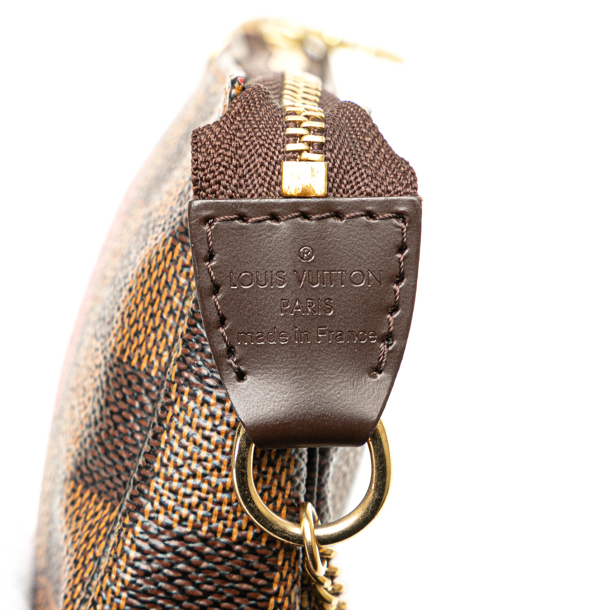Louis Vuitton | Pre-Owned Damier Ebene Trunks and Bags Mini Pochette Accessoires - II | Brown